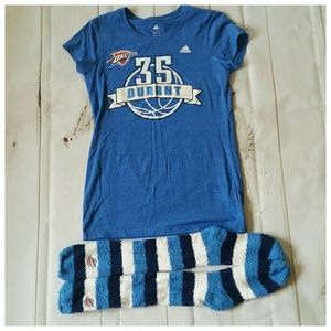 Oklahoma City Thunder Durant T-shirt & Socks